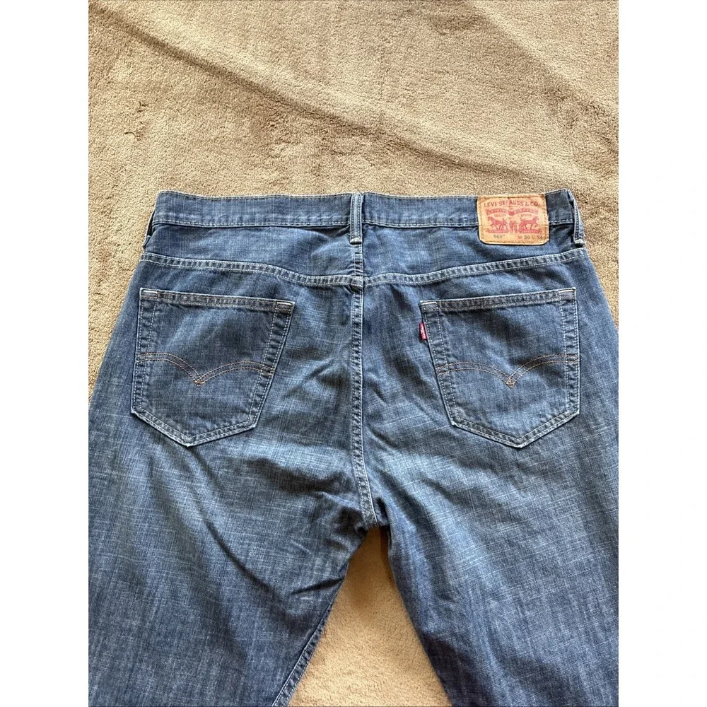 Levi's Men's Jeans 569 36 x 34* Med Blue Loose Straight Skatercore 90s Aesthetic